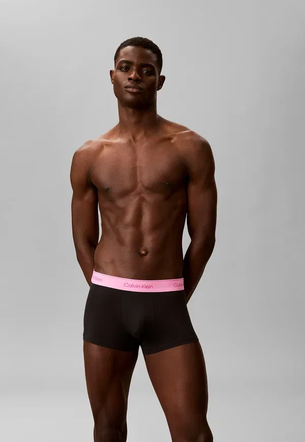 Трусы 5 шт Calvin Klein, низкая посадка, цвет марди гра зелёный — фото 2