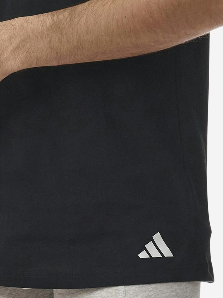Нижняя рубашка ADIDAS SPORTSWEAR Active Core Cotton, черный — фото 4