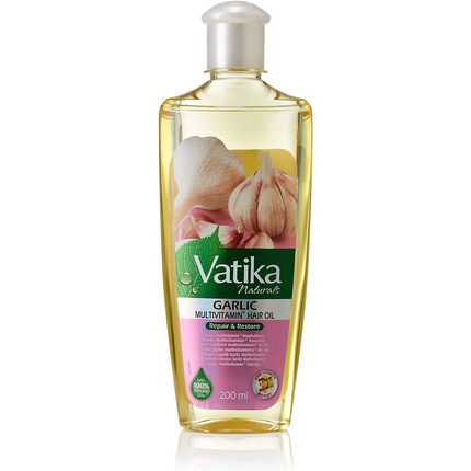 

Vatika Мультивитаминное масло для волос с чесноком, 200 мл Vatika Naturals