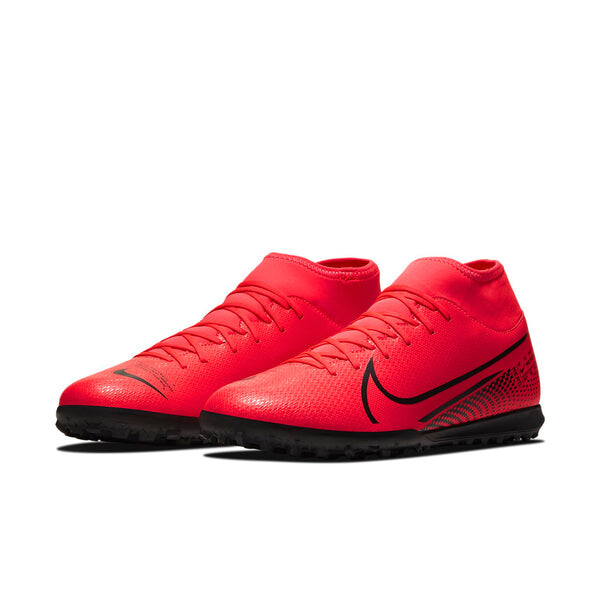 Кроссовки mercurial superfly 7 club tf turf Nike, красный — фото 3