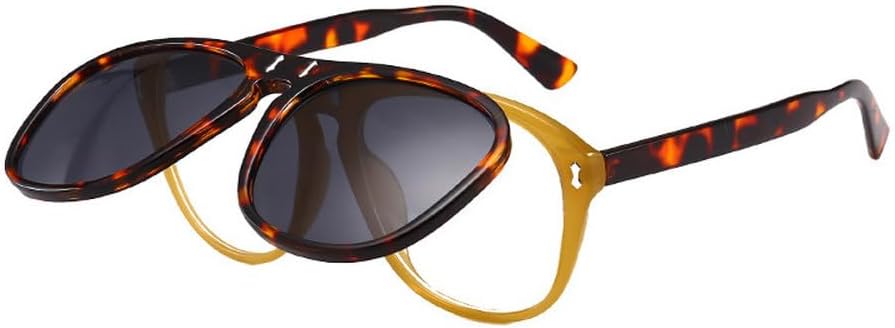 

Большие солнцезащитные очки для женщин, стильные откидные очки серого цвета, мужские двойные очки-маски унисекс, очки с защитой от УФ-излучения UV400 generic, Flower-black