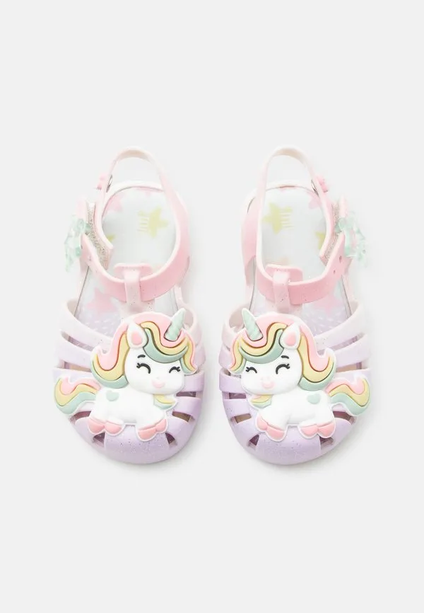 Сандалии possession uni сиреневые/разноцветные Mini Melissa, Lilac/Multi-Coloured