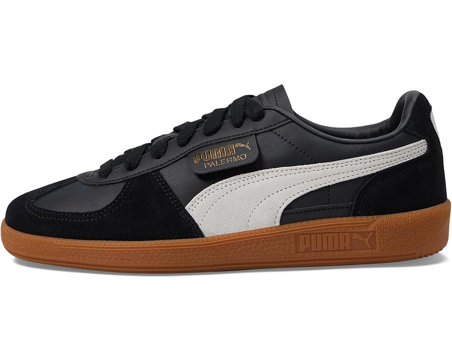 Кроссовки PUMA Palermo Shoes, цвет Puma Black/Feather Gray/Gum — фото 4