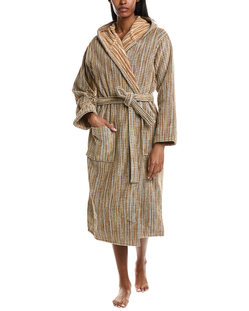 

Халат с капюшоном Missoni Home Billy, кремовый