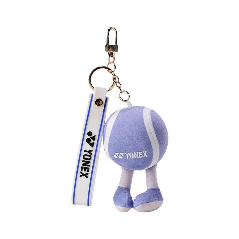 

YONEX Милый мультяшный теннисный полиэстеровый кулон Унисекс, AC113CR Tennis Keychain, Blue Purple