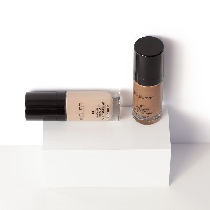 Inglot, HD Perfect Coverup, тональный крем для лица 76 (MW) — фото 2