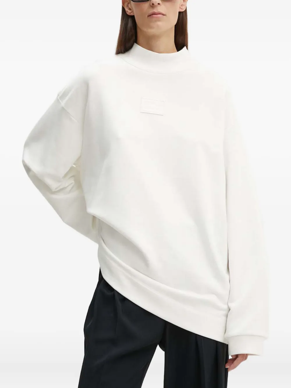 

Свитшот с нашивкой-логотипом Iceberg, белый