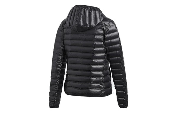 Куртка (WMNS) adidas logo Casual Outdoor Stay Warm Sports Black Down Jacket, черный — фото 2
