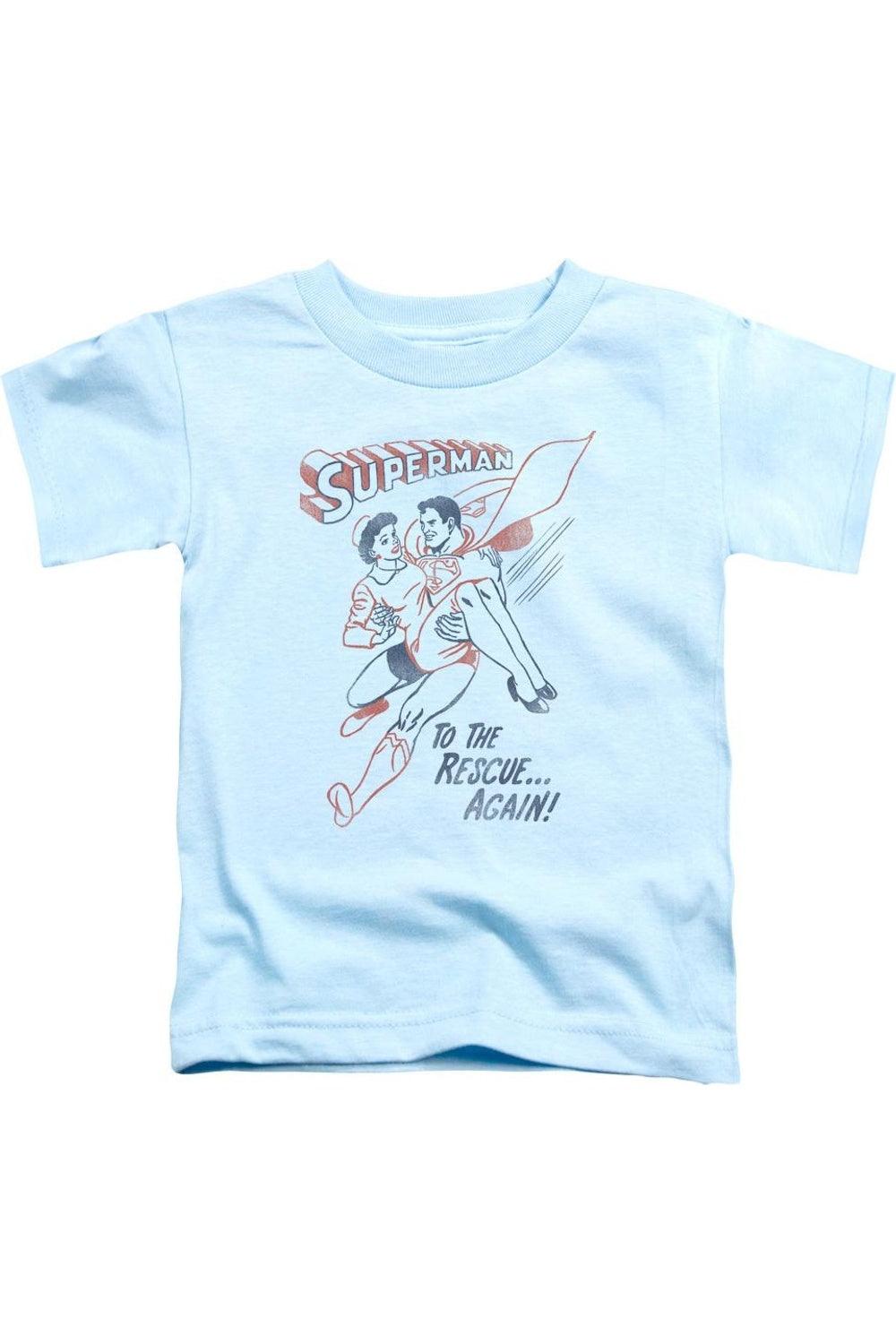 

Футболка с коротким рукавом для детей "Superman To The Rescue" Gildan, светло-голубой