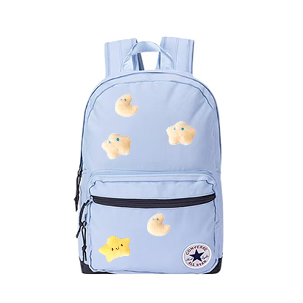 

Converse Средний рюкзак из полиэстера для женщин Light Haze Blue, Blue Xiaolan