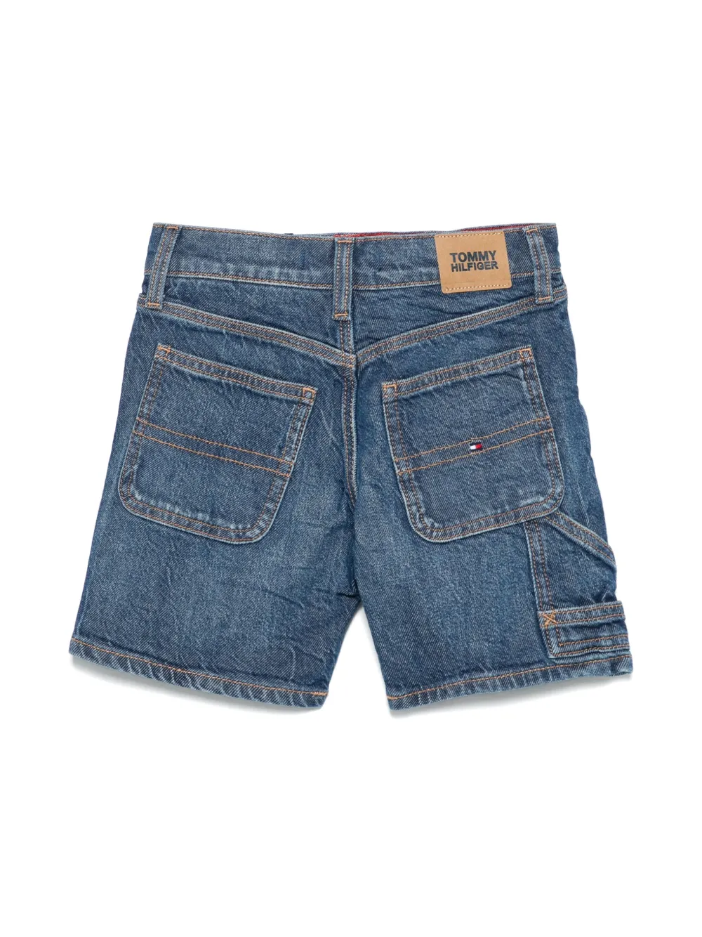 Джинсовые шорты Carpenter Tommy Hilfiger Junior, синий — фото 2