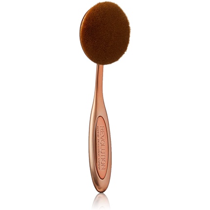

Косметическая кисть - Precision Pro Brush Oval Face Gold Revolution