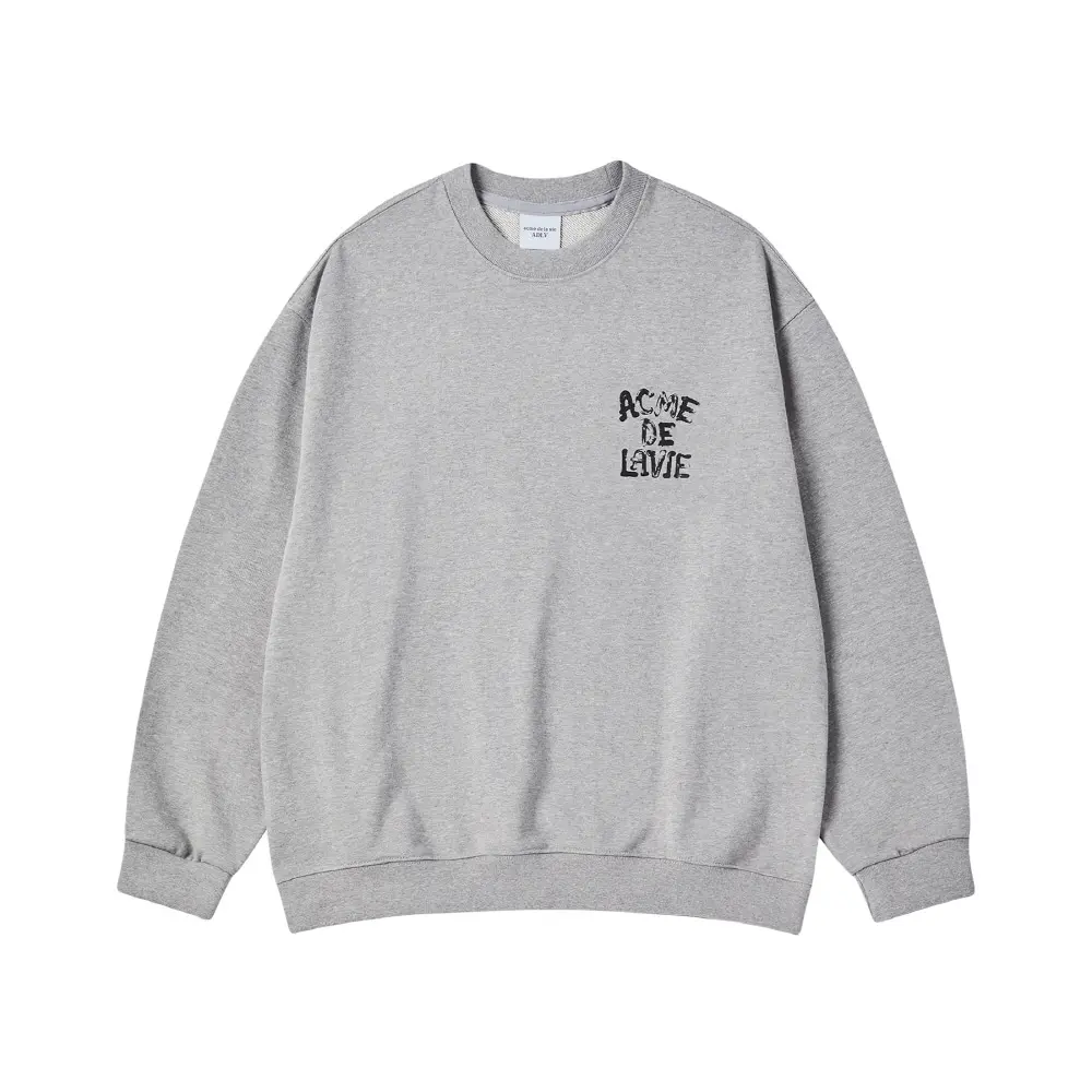 

ADLV SS25 свитшот унисекс gray Acme De La Vie, серый