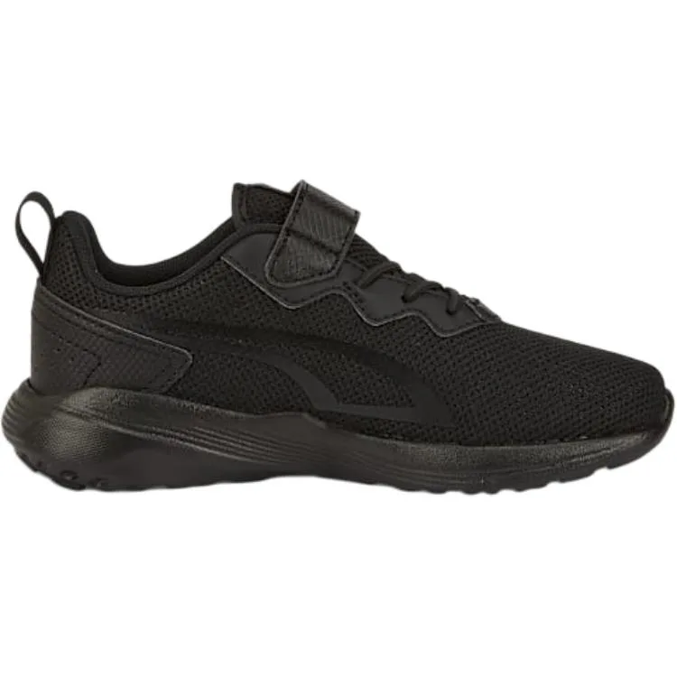 PUMA All Day Active Abrasion Resistant Breathable Slip Resistant Low top Running Shoes Black Kids' — фото 3