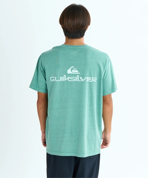 

Футболка с двойным логотипом, стандартного кроя, с коротким рукавом Quiksilver