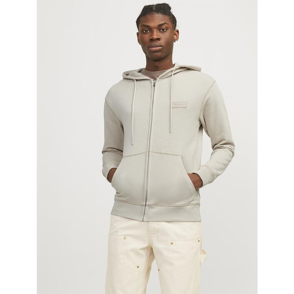 

Толстовка Jack & Jones Faded Full Zip, бежевый