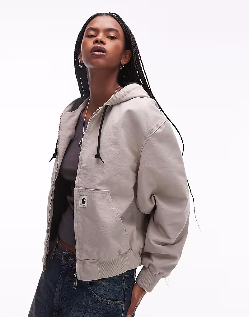

Куртка Carhartt WIP OG Active бежевого цвета