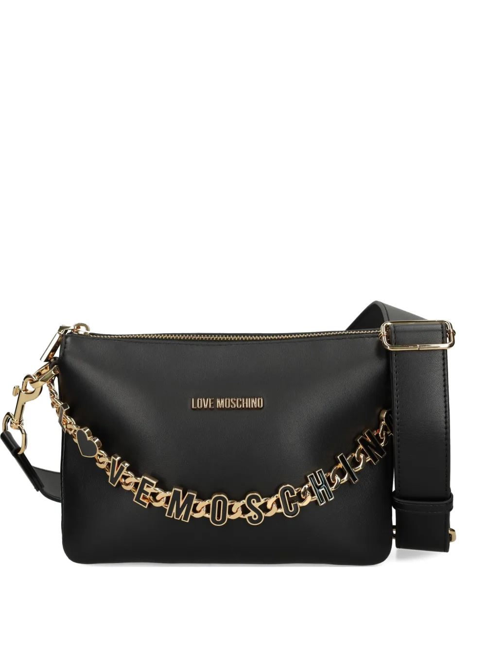 

Сумка через плечо с цепочкой Love Moschino, черный