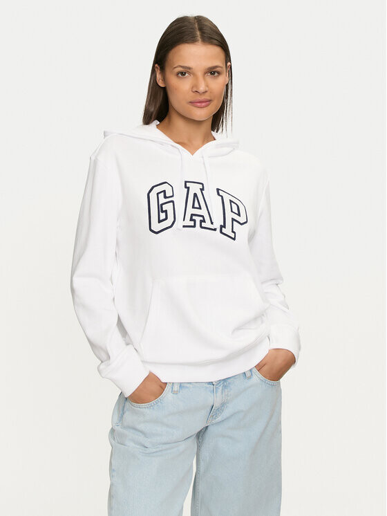 

Толстовка regular fit Gap, белый