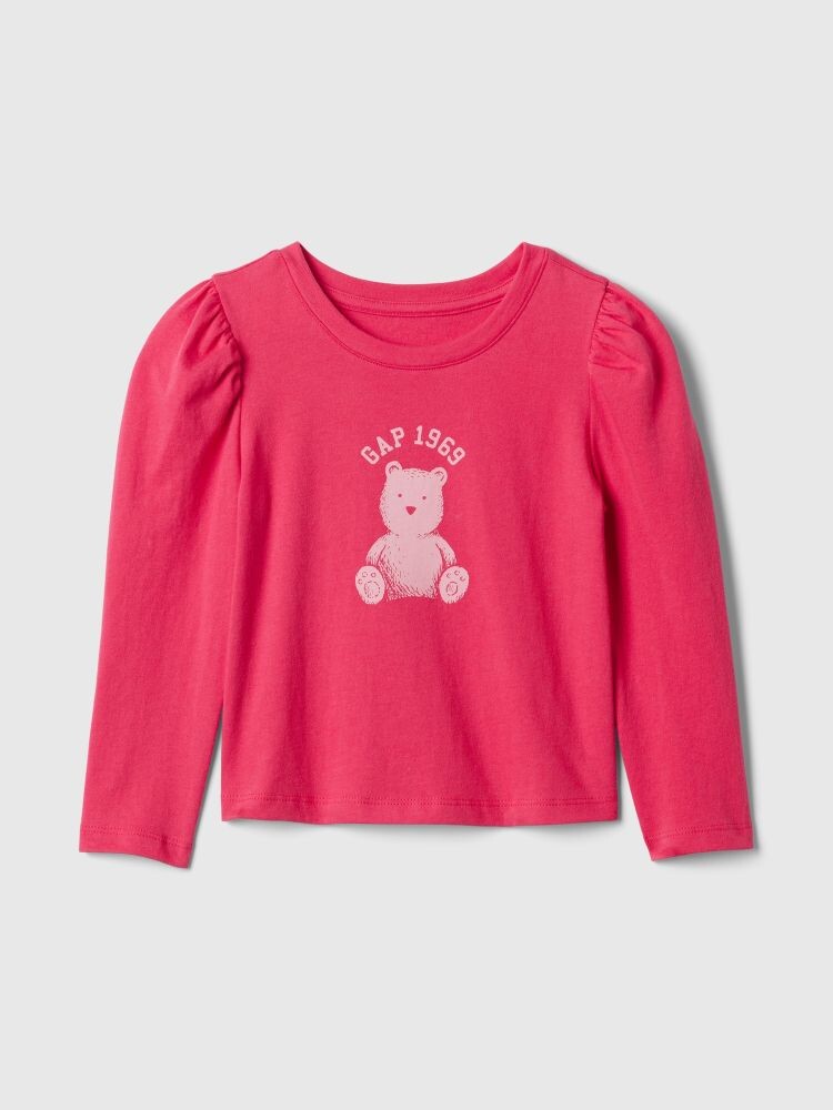 

Детская футболка с логотипом Gap, розовый