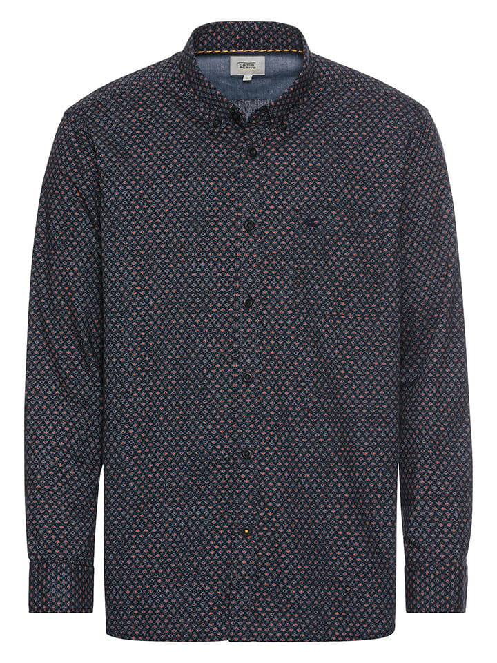 

Camel Active Темно-синяя рубашка