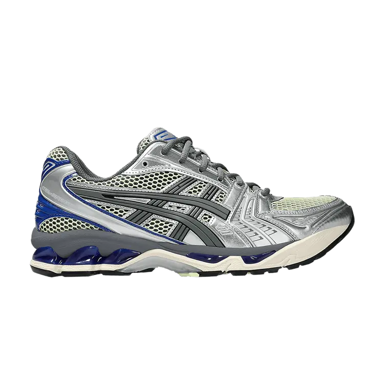 

Кроссовки ASICS Gel Kayano 14 'Soft Yellow Silver Blue', серебряный