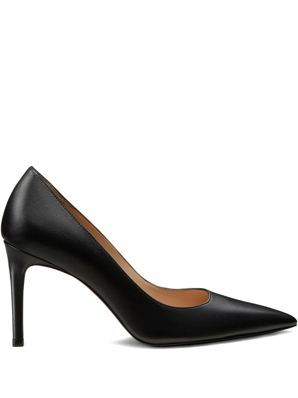 Туфли Stuart 85 на шпильке Stuart Weitzman, черный