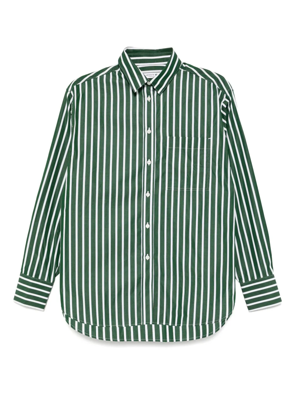 

Поплиновая рубашка Lacoste, зеленый