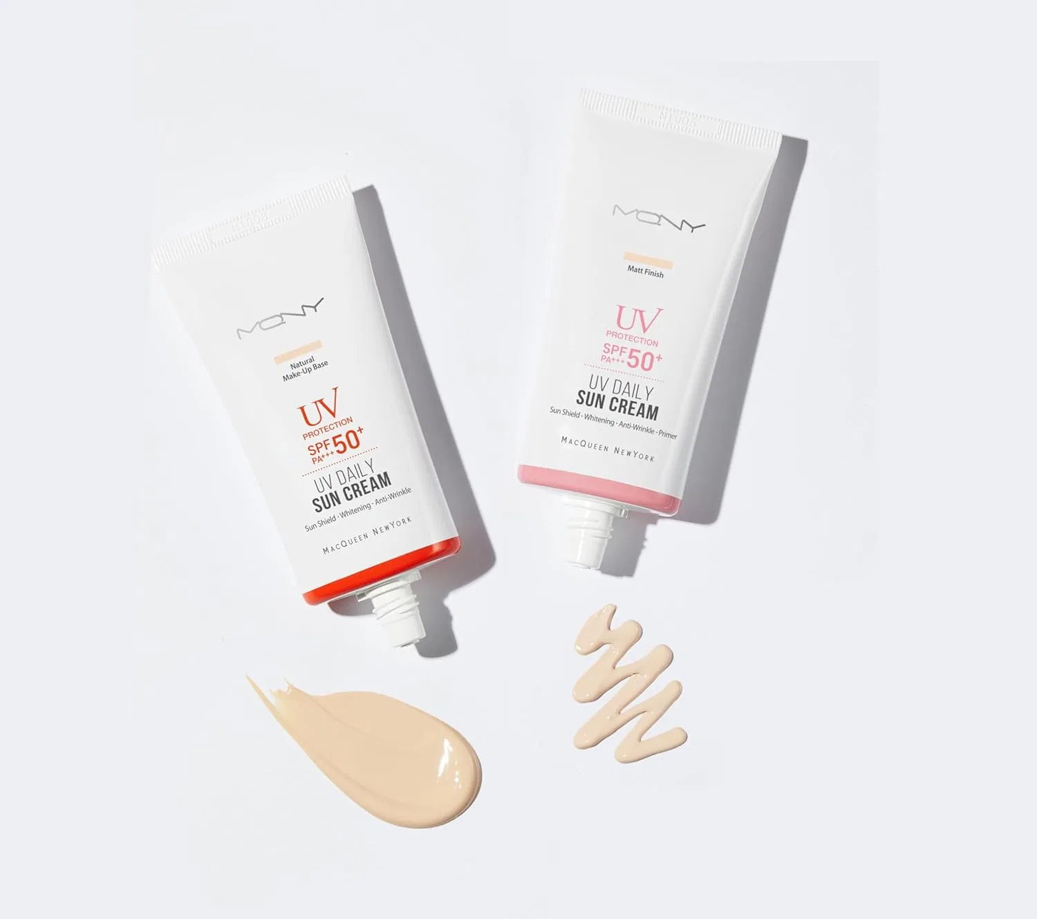 Солнцезащитный крем MQNY Multicolor (Pink/Beige) SPF 50+ PA+++, 50 г — фото 2