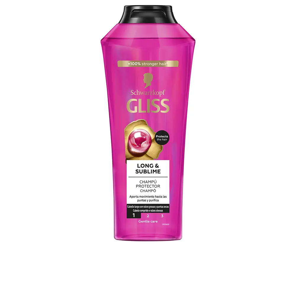 

Шампунь Gliss long & sublime champú Schwarzkopf Mass Market, 400 мл.
