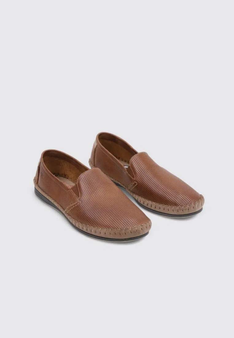 Мужские мокасины Fluchos 8674, Brown Leather 000 — фото 3