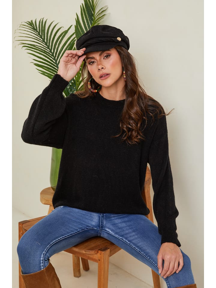 

Пуловер Joséfine Pullover Letenye, черный