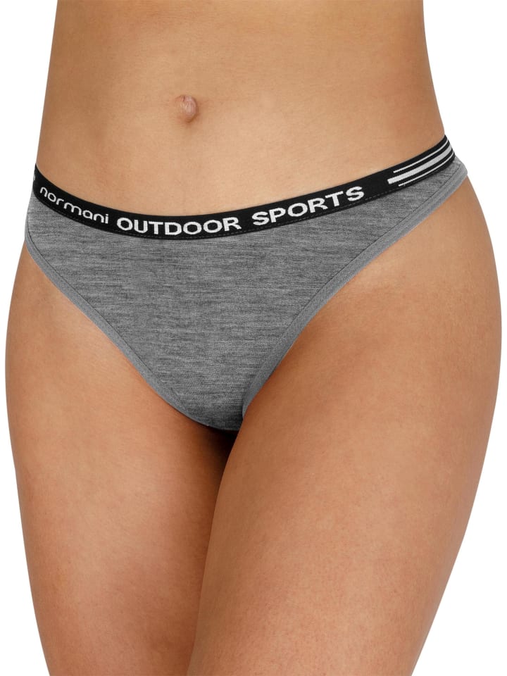 

Трусы Normani Outdoor Sports Damen Merino Tanga Dubbo, серый