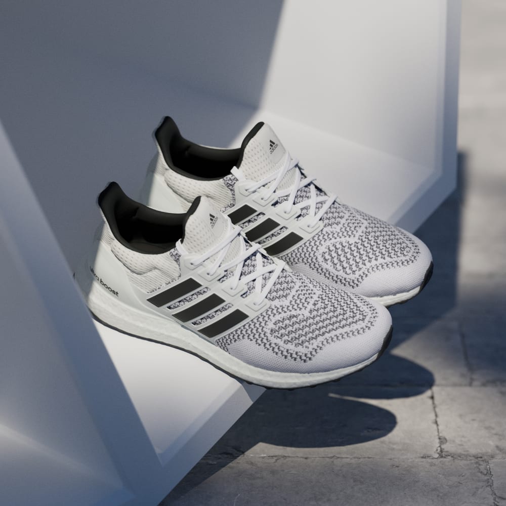 Кроссовки Adidas ULTRABOOST 1.0 SHOES, цвет Cloud White/Core Black/Core Black — фото 4