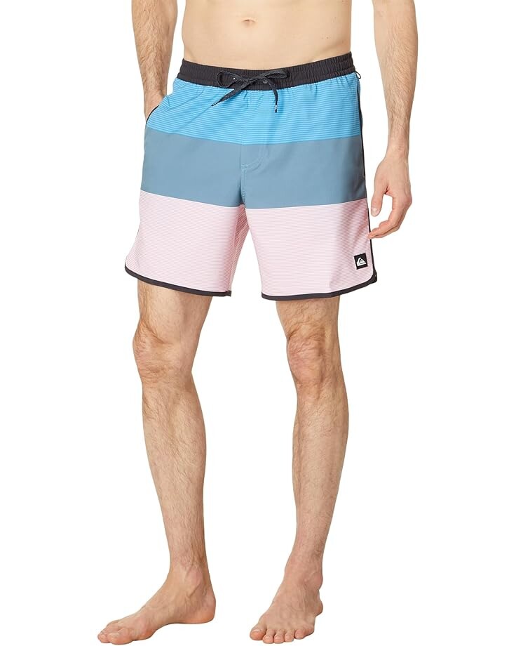 

Пляжные шорты Quiksilver 17" Surfsilk Tijuana Volley Shorts, цвет Prism Pink