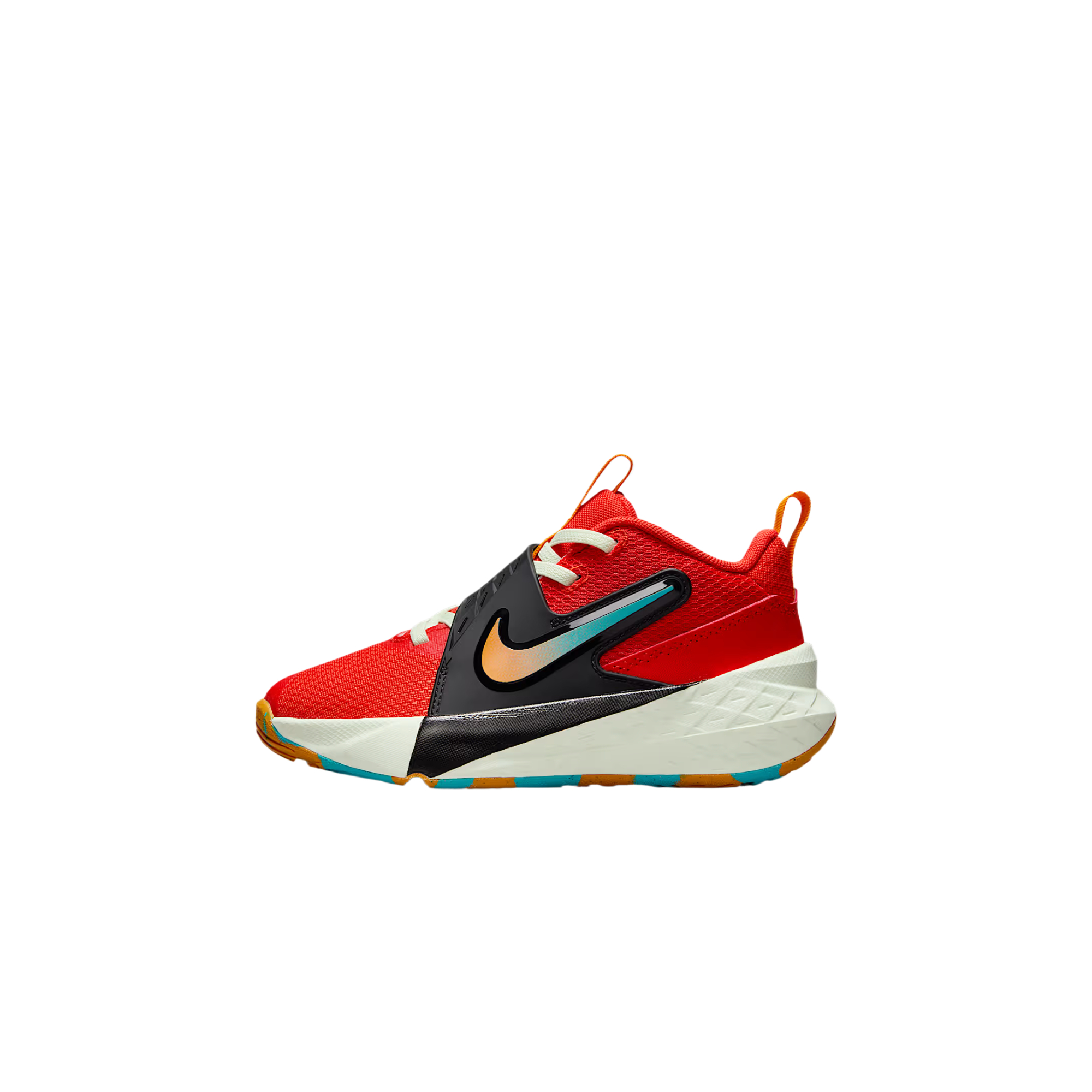 

Баскетбольные кроссовки Team Hustle D 12 Breathable Mid Top для детей от 3 до 7 лет Nike, красный
