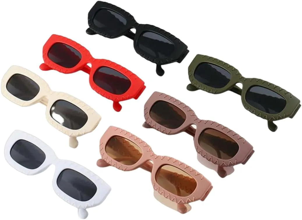 

Солнцезащитные очки «кошачий глаз» для женщин, винтажные, мужские, роскошные, в стиле панк, популярные, с защитой от УФ-излучения UV400 TKKTLLT, Pink-brown