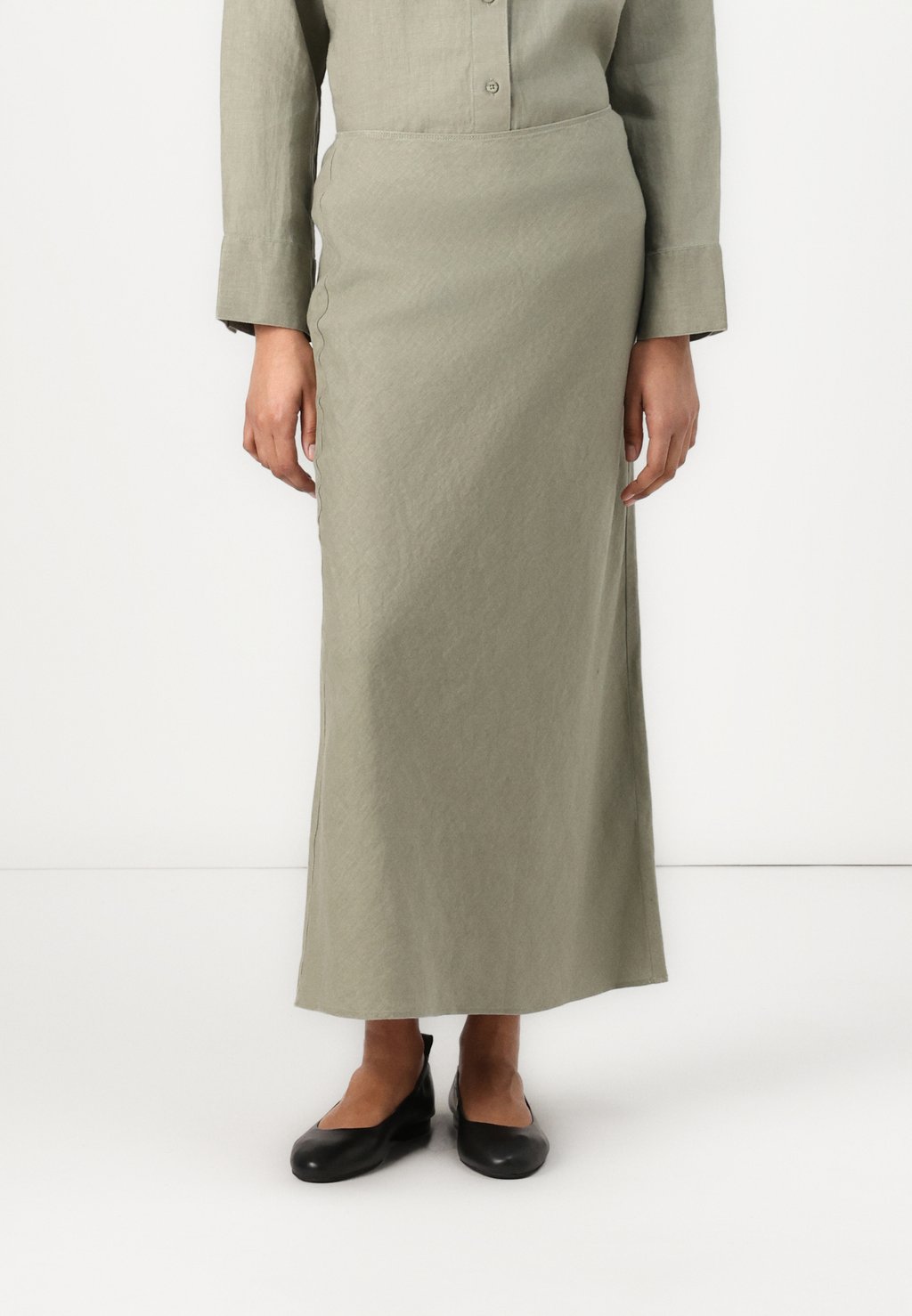 

Юбка макси AGNETA LONG SKIRT Samsøe Samsøe, Vetiver