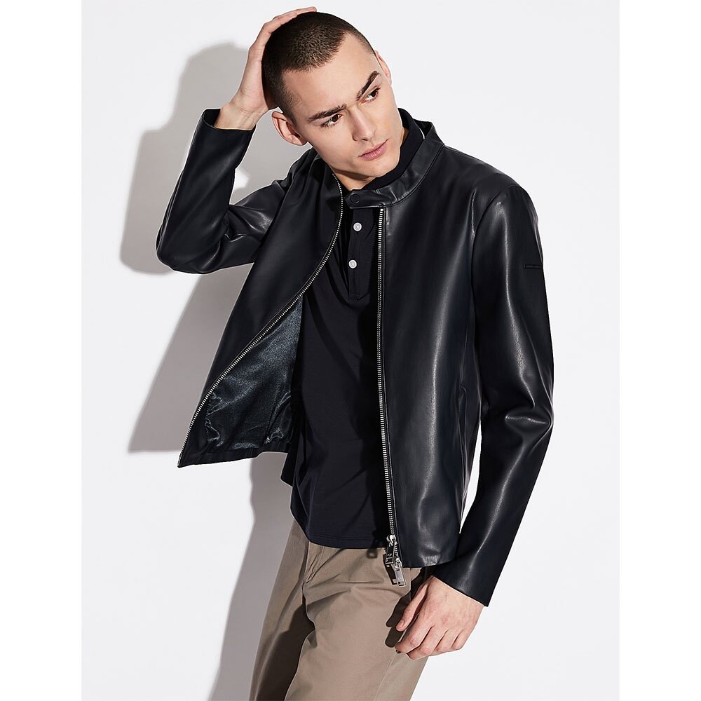 

Поло Armani Exchange 8NZF70_Z8M9Z, черный