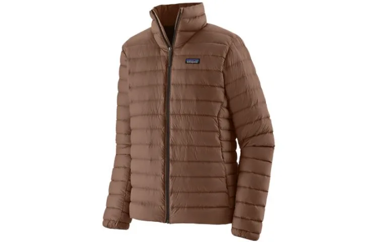 Утепленная куртка на молнии Patagonia, коричневый/MEBN