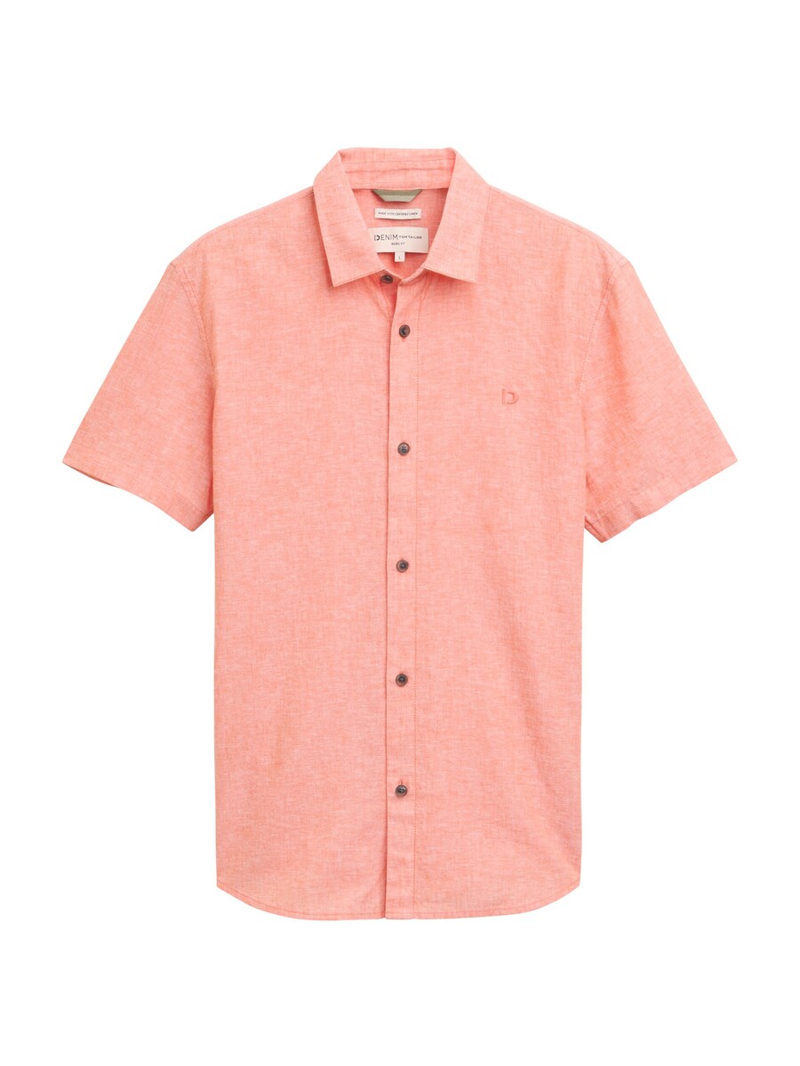 

Рубашка на пуговицах классического кроя TOM TAILOR DENIM, персиковый