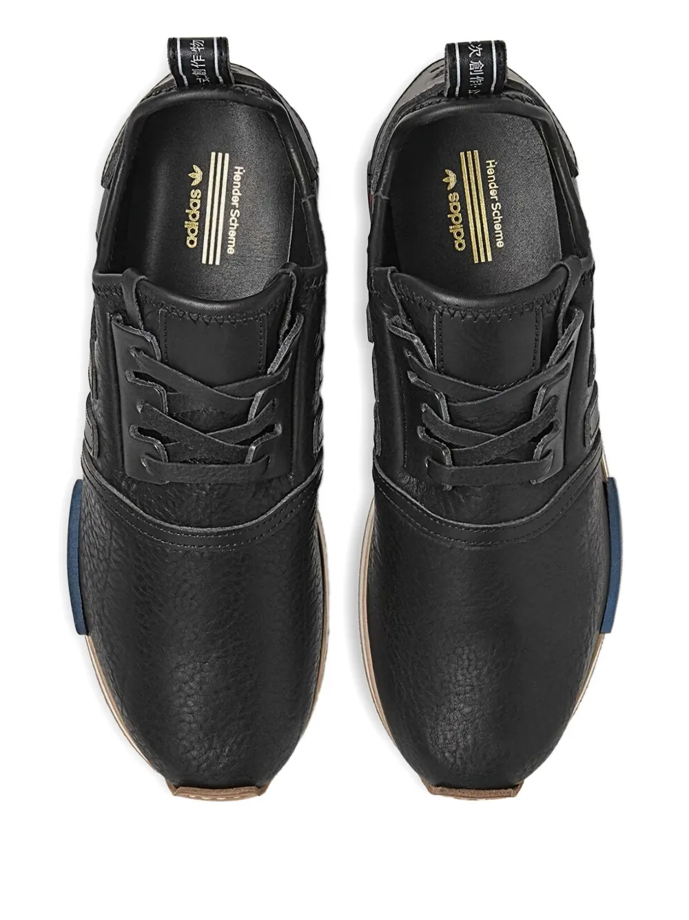 Кроссовки NMD R1 "Hender Scheme" adidas, черный — фото 3