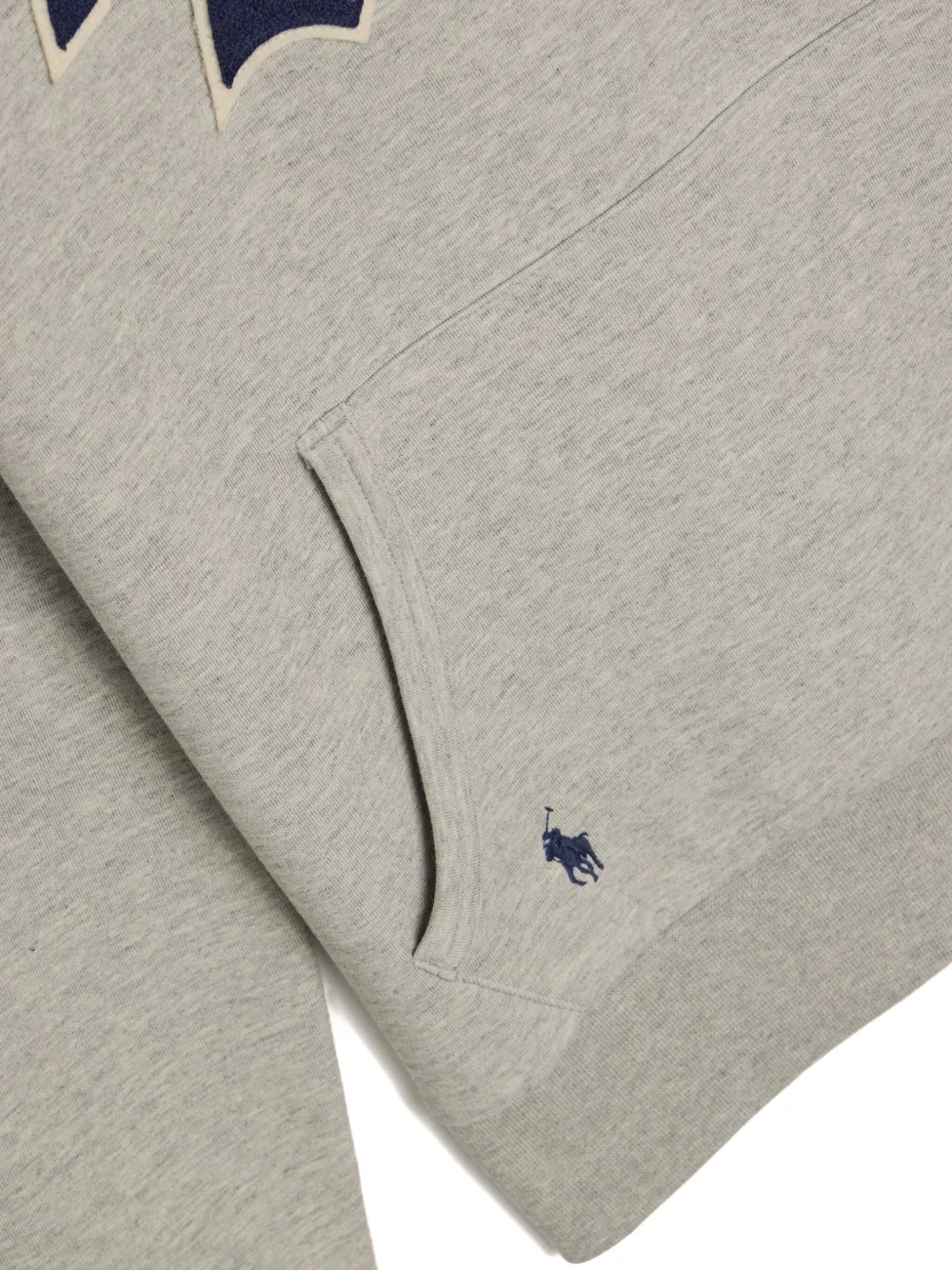 Худи с логотипом POLO RALPH LAUREN, серый — фото 4