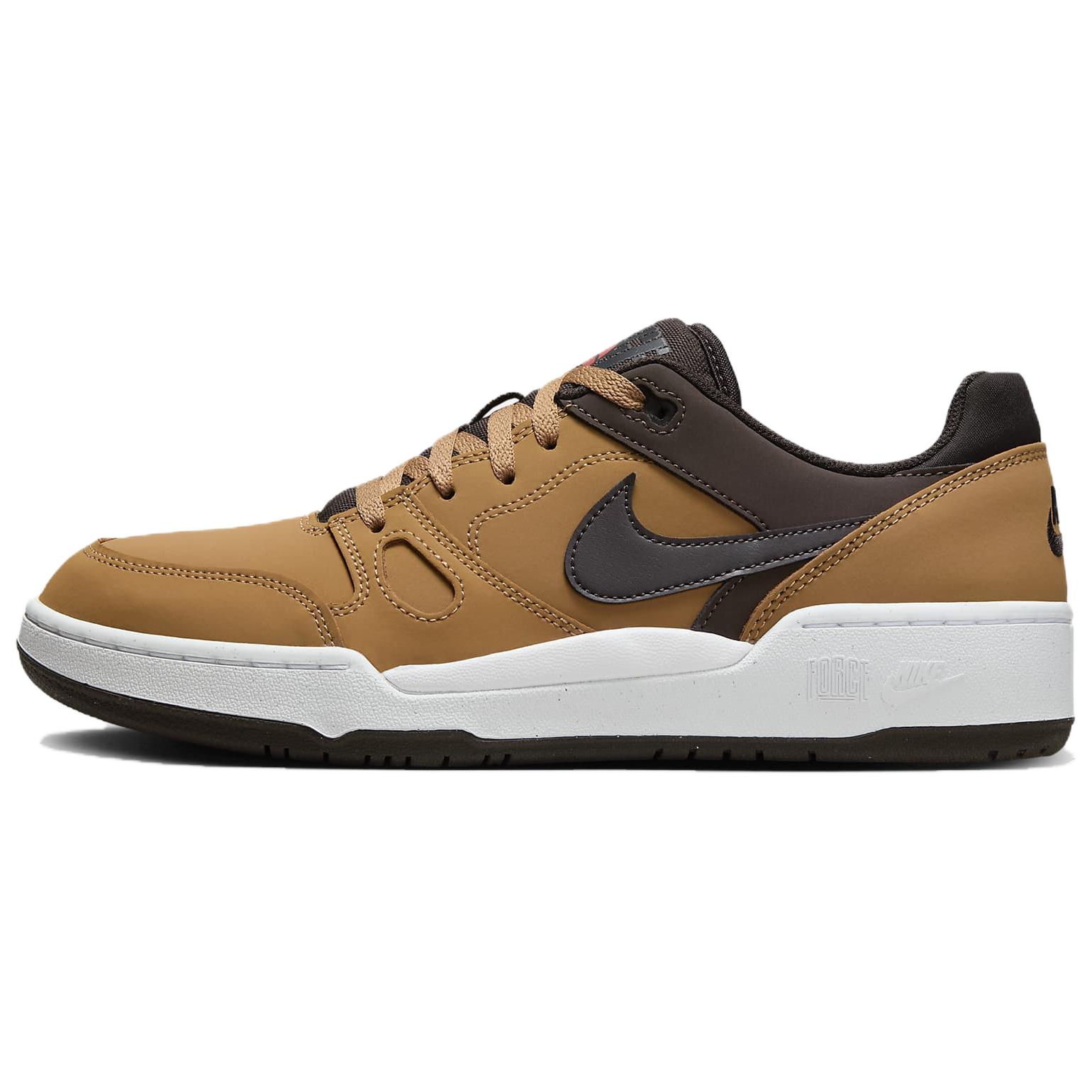 

Nike Кроссовки Full Force Low Premium Flax Baroque Brown White Velvet Brown