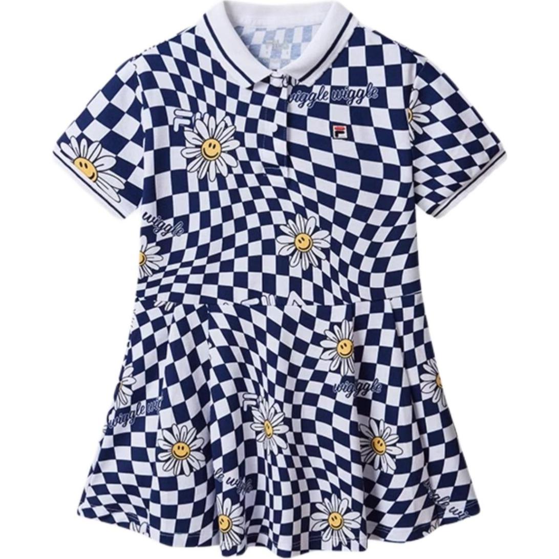 

FILA KIDS Платье WiggleWiggle All Over Print Blue для детей 3-7 лет