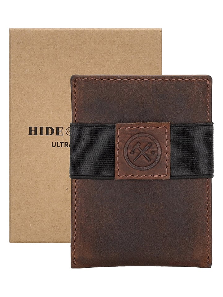 

Кошелек HIDE & STITCHES, цвет braun - (b)7 x (h)9,5 x (t)0,5 cm