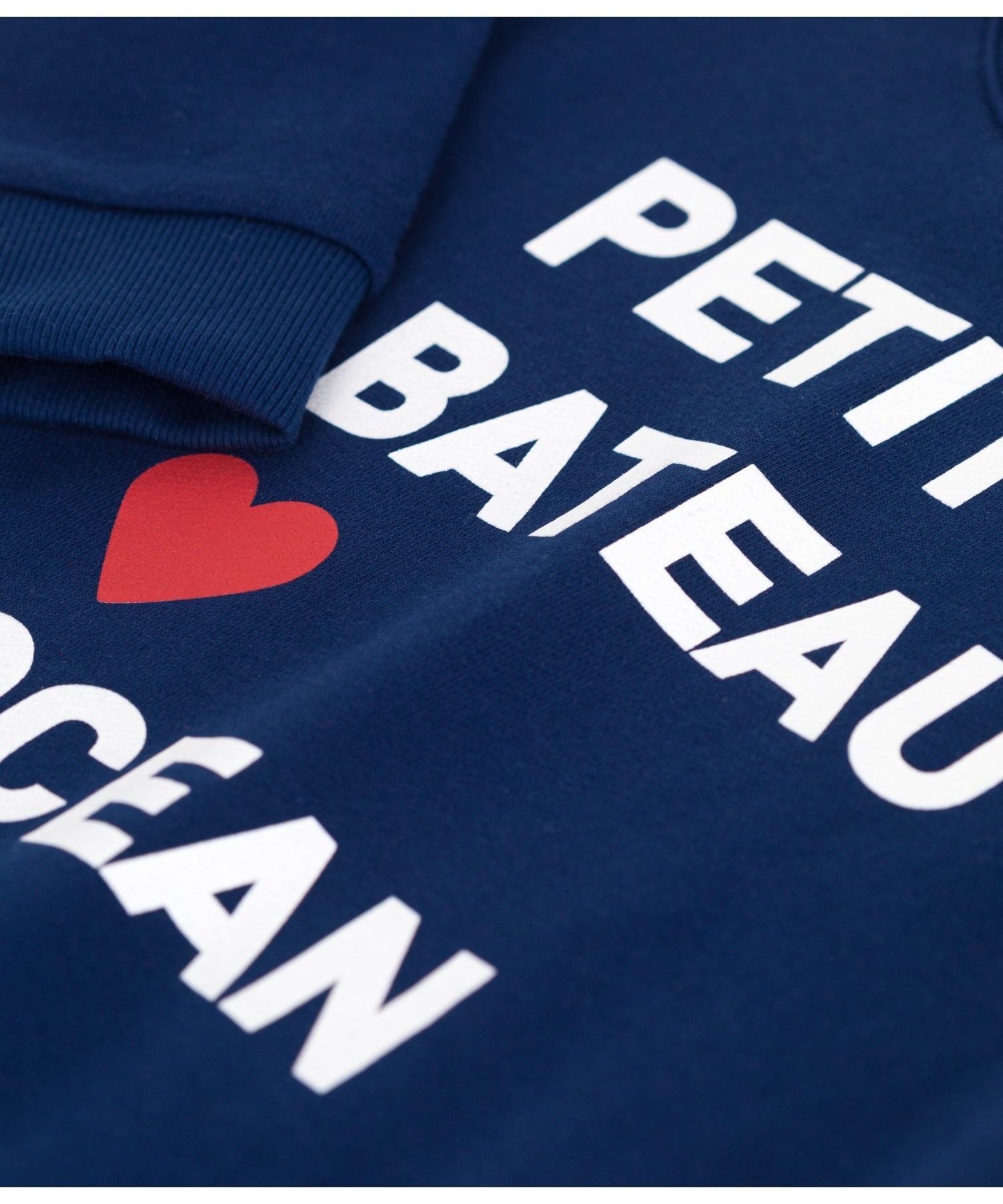 Пуловер из толстовки PETIT BATEAU, Navy — фото 3