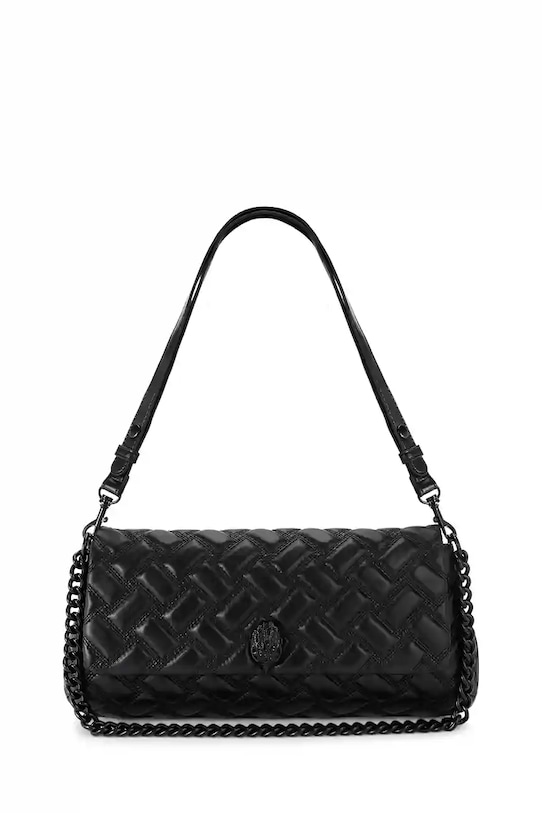 

Кожаная сумка Kurt Geiger London, черный