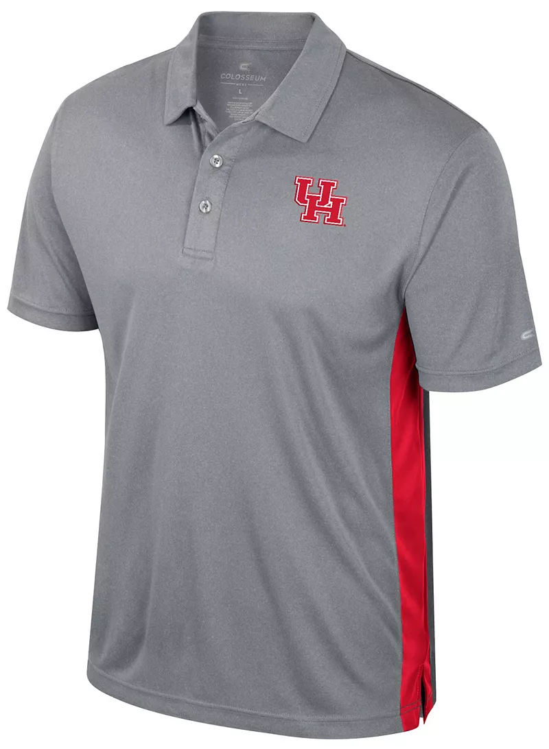 

Мужская футболка-поло Colosseum Houston Cougars Heather Grey