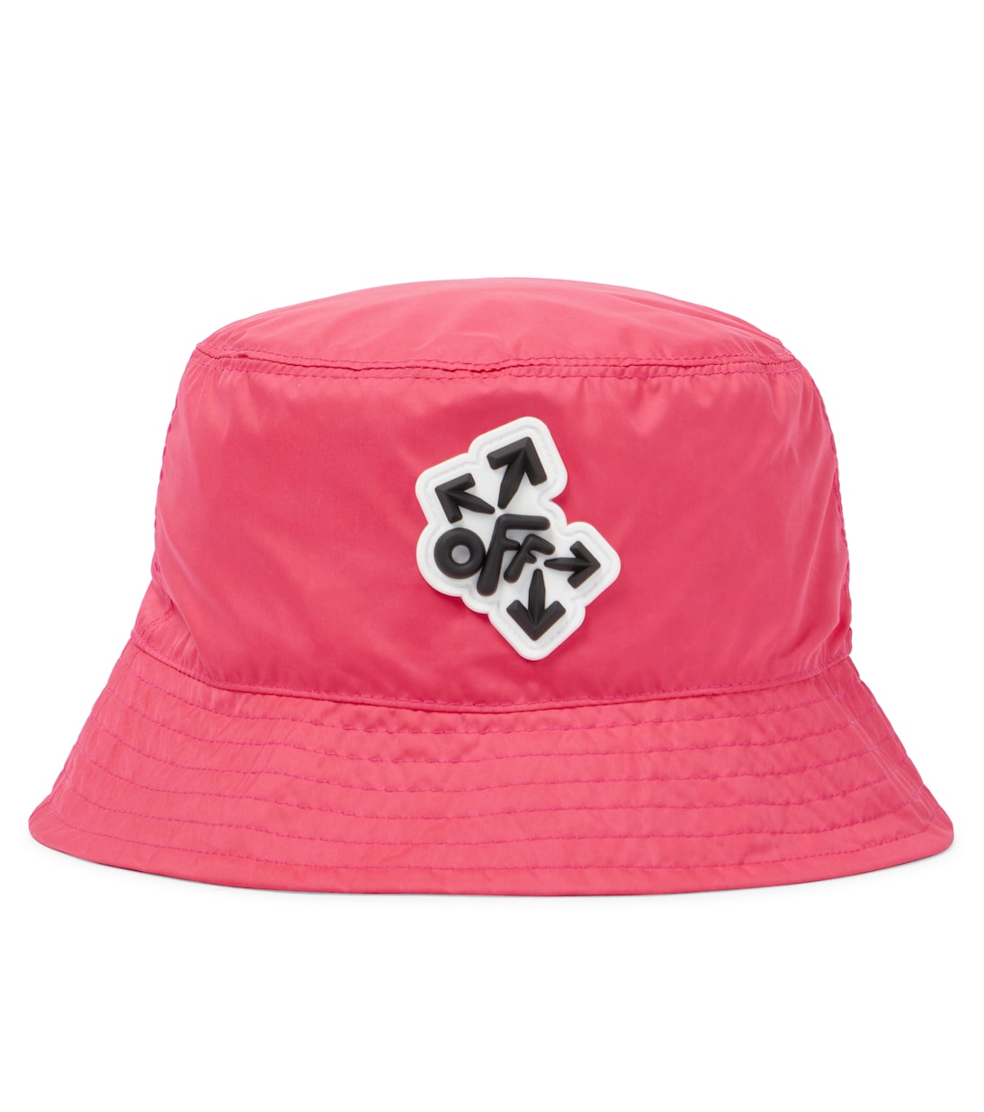 

Панама с логотипом Off-White Kids, Fuchsia Black